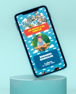 invitaciones de toy story