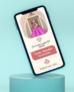 invitaciones digitales para xv