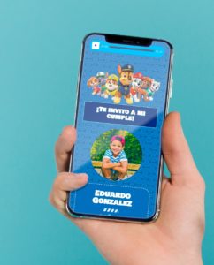 invitaciones digitales para fiestas infantiles