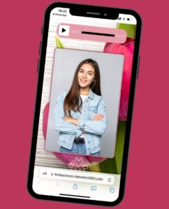 invitaciones digitales para xv años